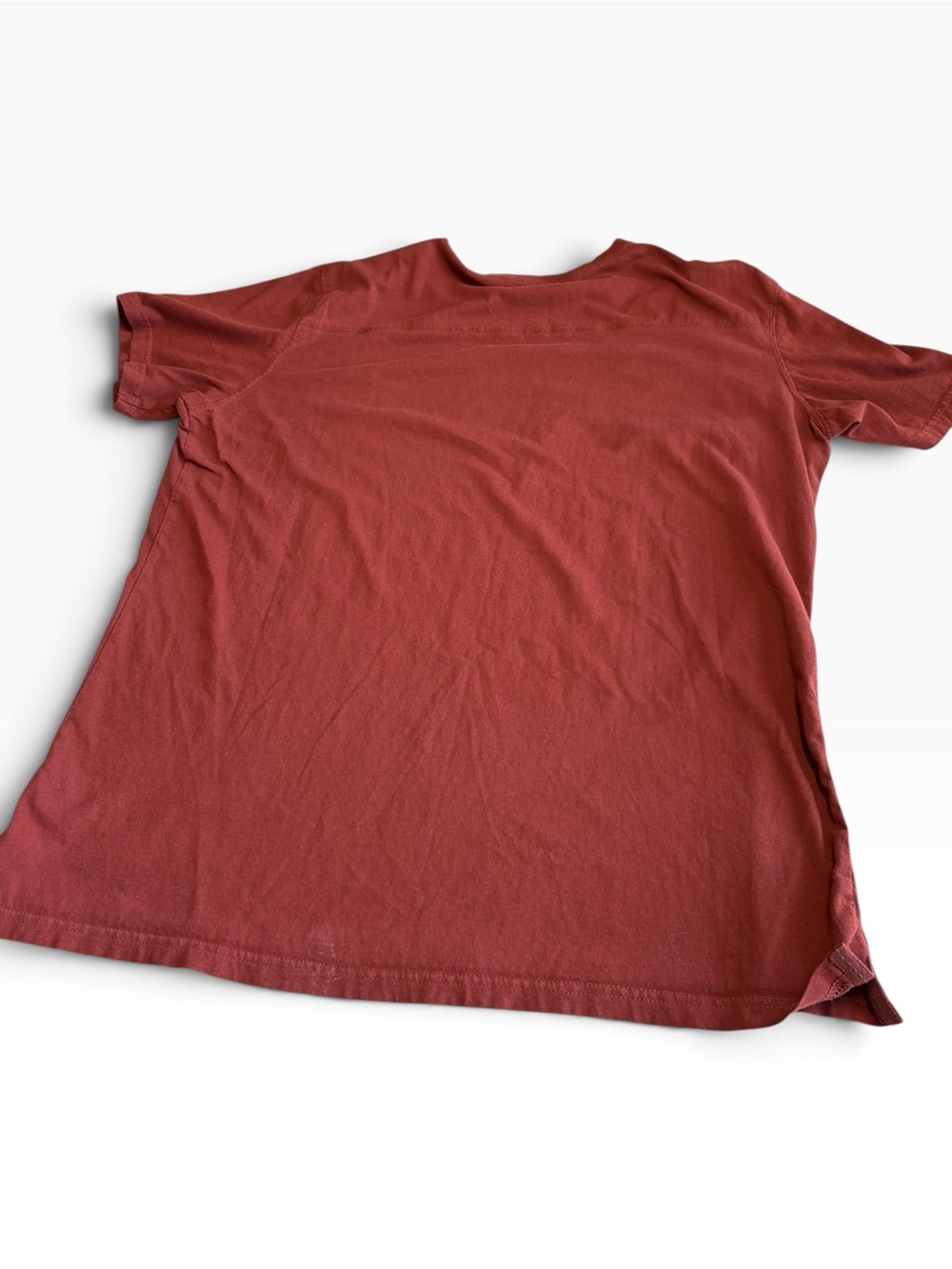 KÜHL Wildfibre Men’s XL Short Sleeve Shirt Rust Red Organic Cotton Outdoor - Picture 2 of 7